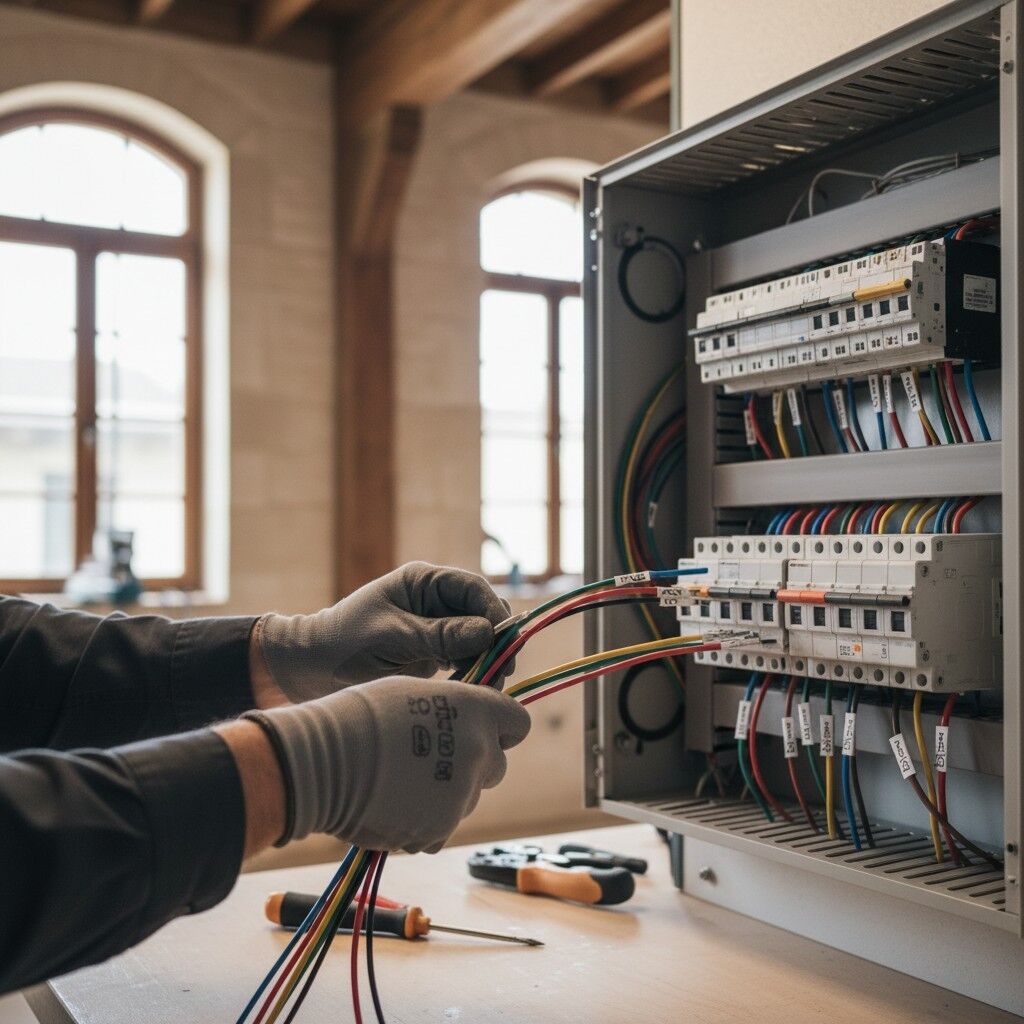 Projet de Électricien - Photo 1